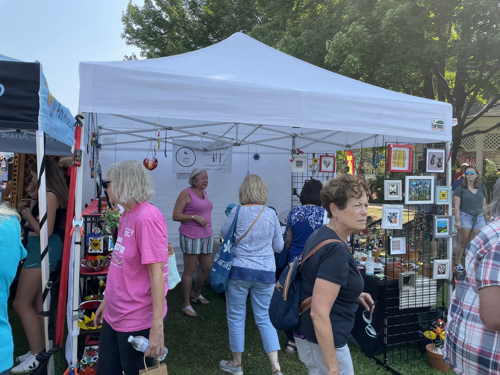 Chester Craft Show action shot