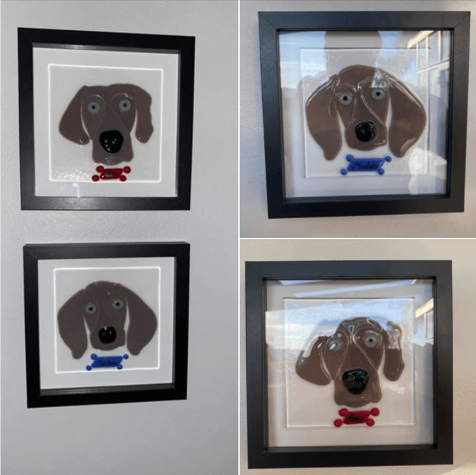 Commission for Mat Saunders featuring dog portraits
